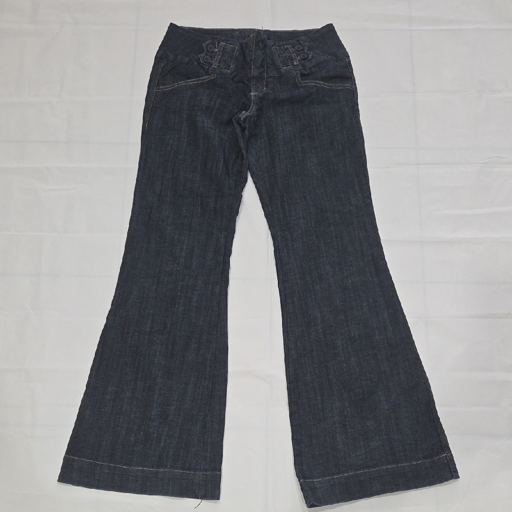 Junior's Flared Denim Jeans
